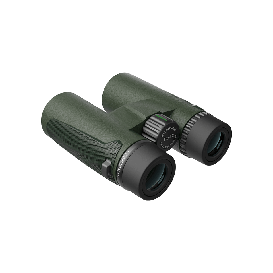 Continental10x42 ED OD Green Binocular El Dürbünü
