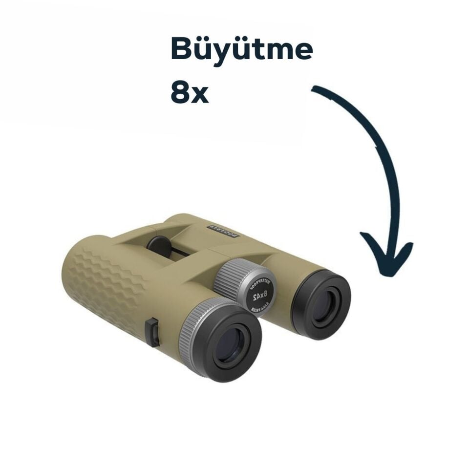 Vector Optics Paragon 8x42 HD ÇÖL RENGI IP67 EL DÜRBÜNÜ SCBO-12