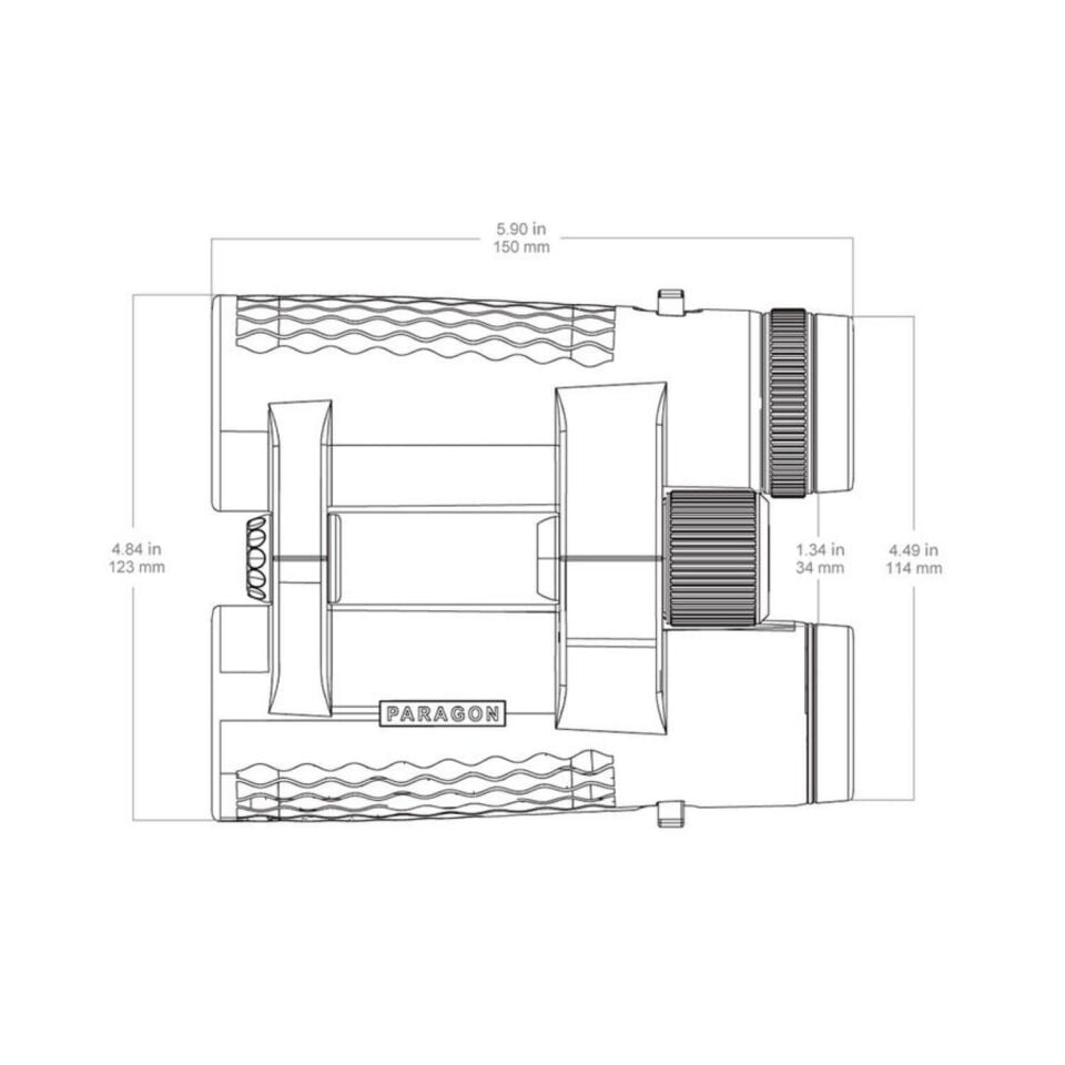 Vector Optics Paragon 8x42 HD ÇÖL RENGI IP67 EL DÜRBÜNÜ SCBO-12