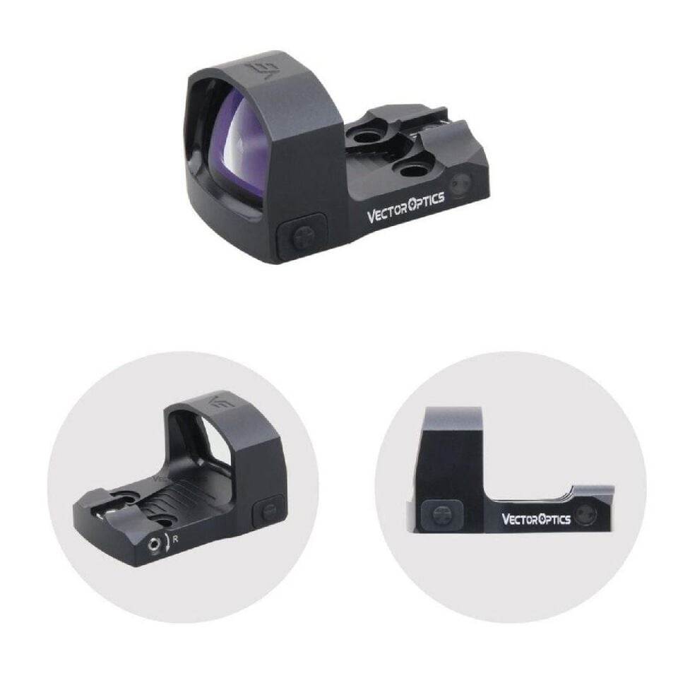 Vector Optics Frenzy-S 1x17x24 5MOA Auto ON/OFF Green Dot Nişangah