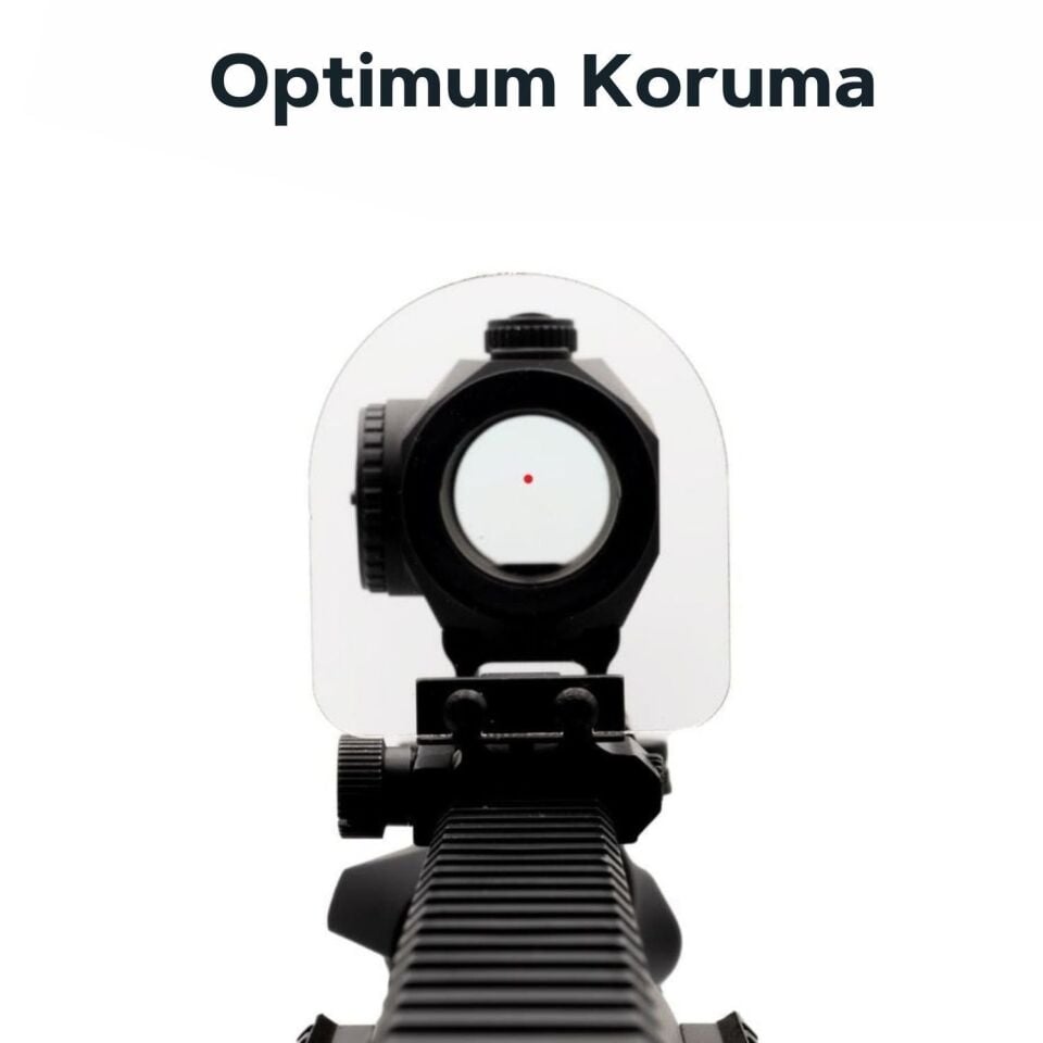 Vector Optics BB Shield Dürbün RedDot Koruyucu Akrilik Şeffaf Panel