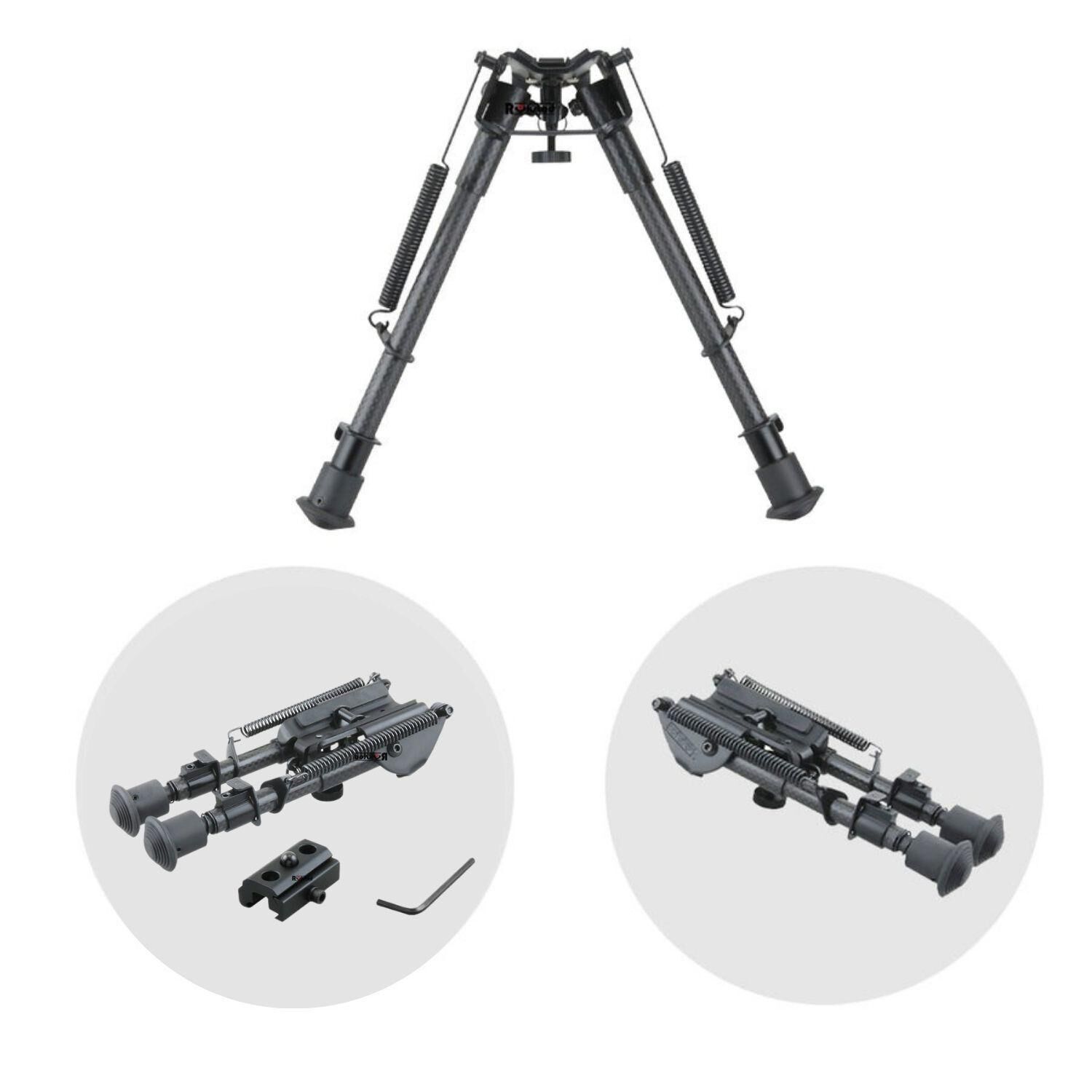 Vector Optics Karbon-Fiber Ekstra Hafif Ayarlanır CARBON BIPOD Ayak