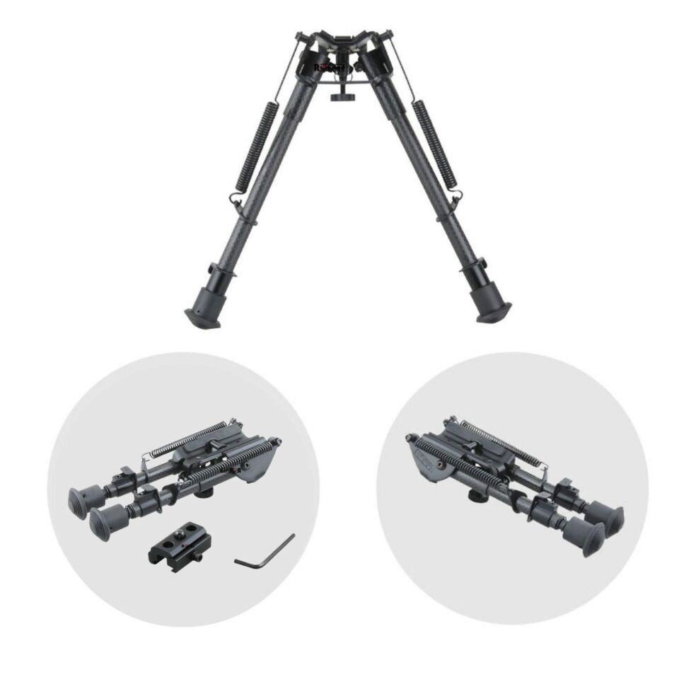 Vector Optics Karbon-Fiber Ekstra Hafif Ayarlanır CARBON BIPOD Ayak