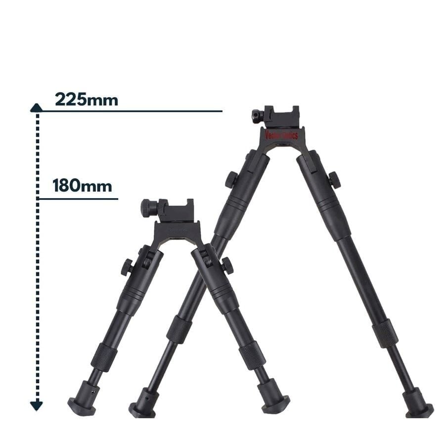 Vector Optics ROKSTAD 6.5-7.0'' Picatinny Bipod Ayak SCBPW-01