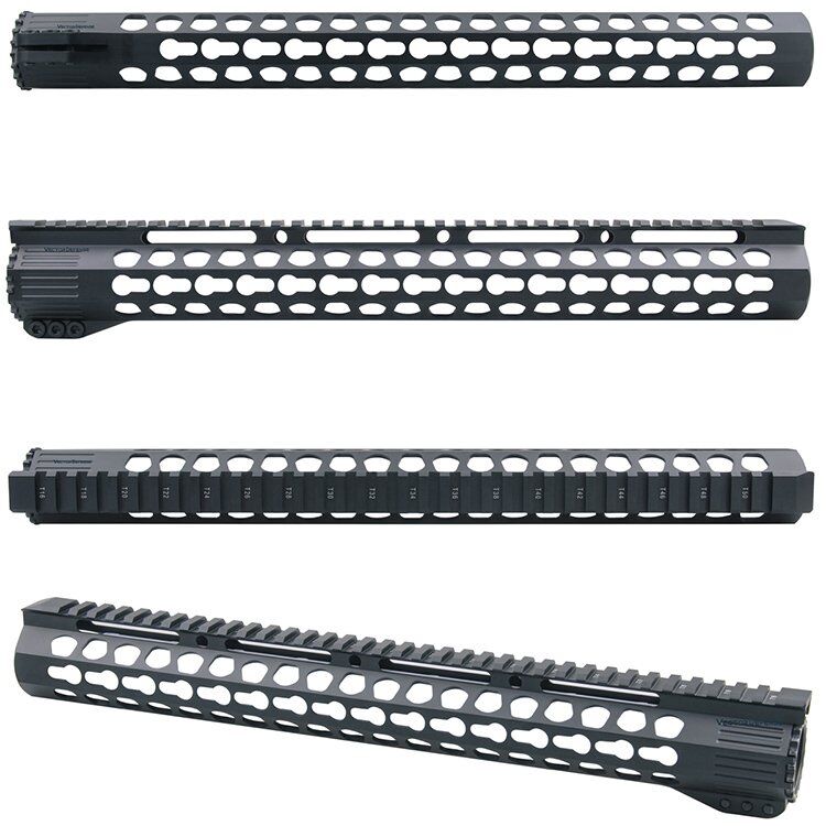 GenIII Slim 15'' 380mm KeyMod Metal El Kundağı SIYAH