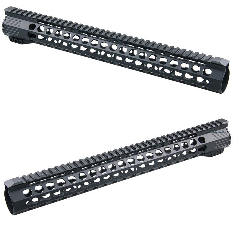 GenIII Slim 15'' 380mm KeyMod Metal El Kundağı SIYAH