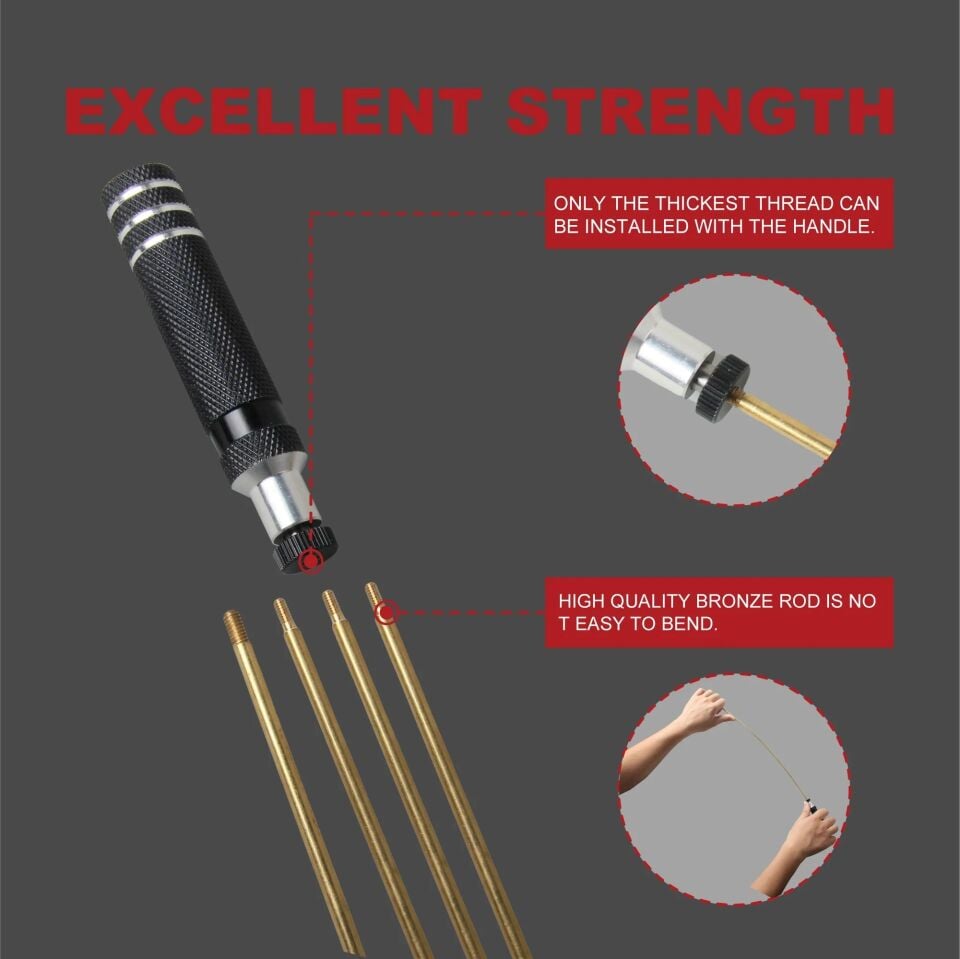 Vector GUNPANY  12GA Av Tüfeği Temizleme Harbi Seti SCCK-08