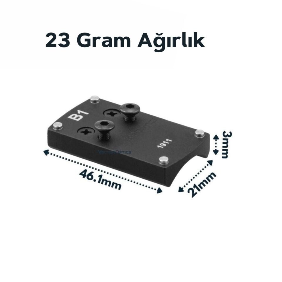 1911 REDDOT MONTAJ RAYI SCRDM-02