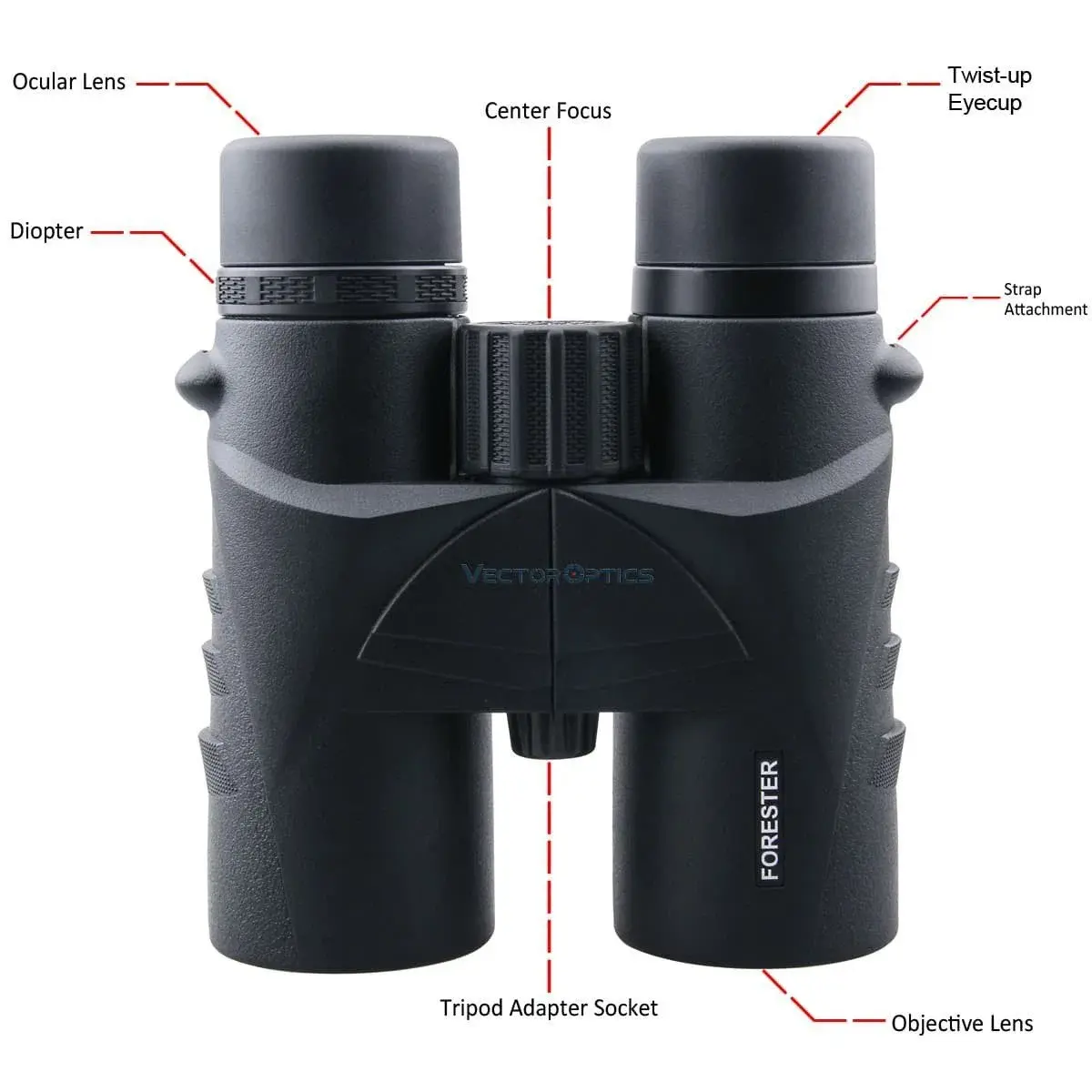 Vector Optics Forester 10x42 El Dürbünü