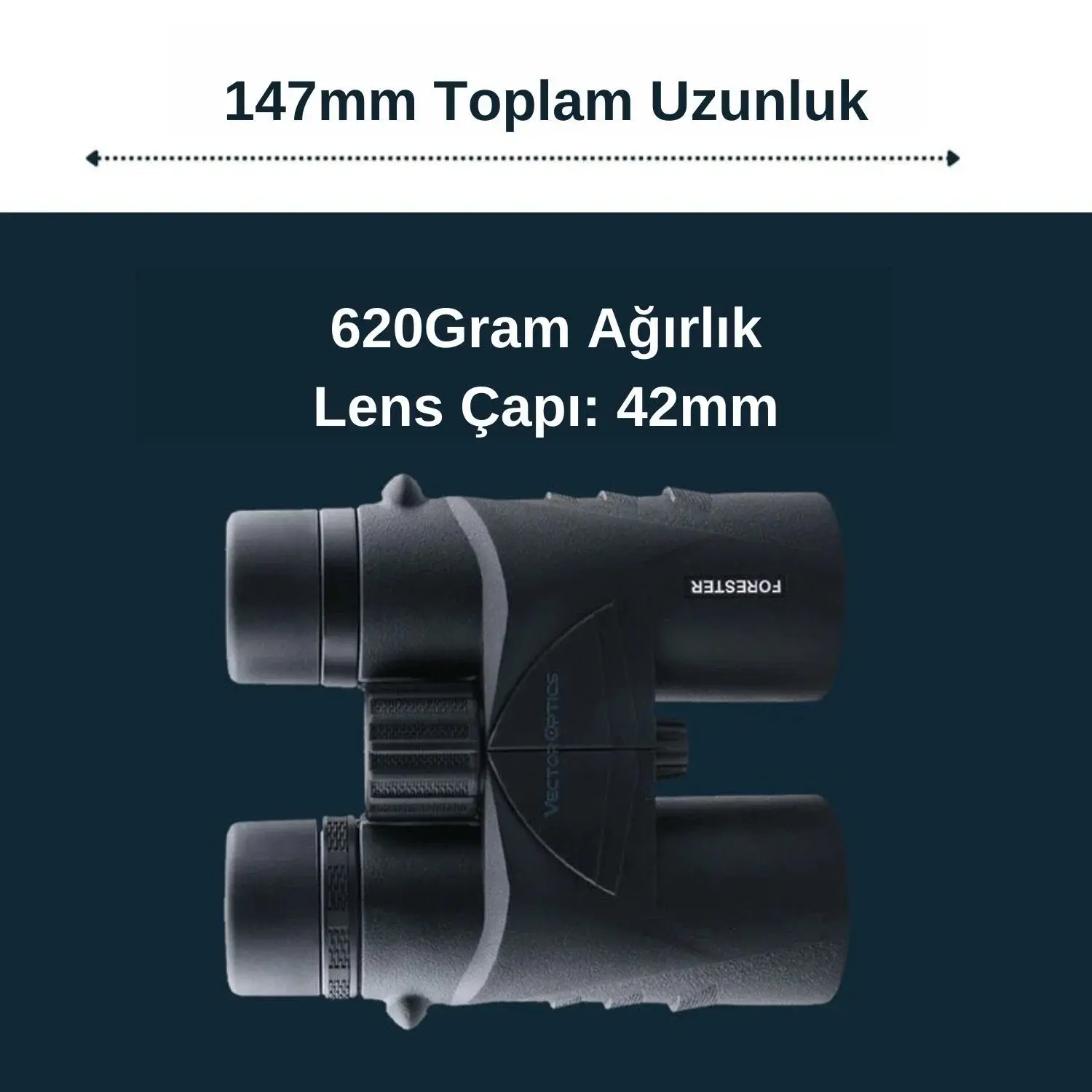 Vector Optics Forester 8x42 El Dürbünü