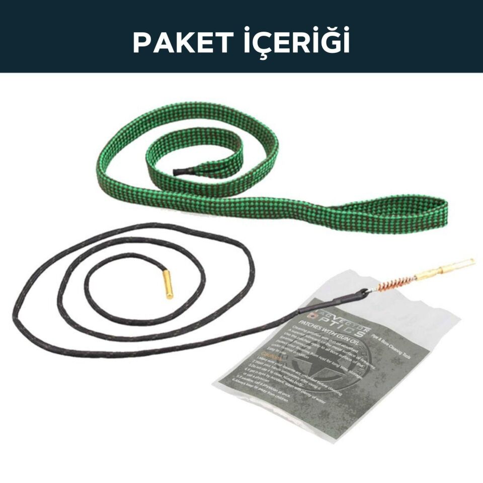 Vector GUNPANY .223/5.56 BoreSnake Namlu Temizlik için IP HARBI - SCCK-02