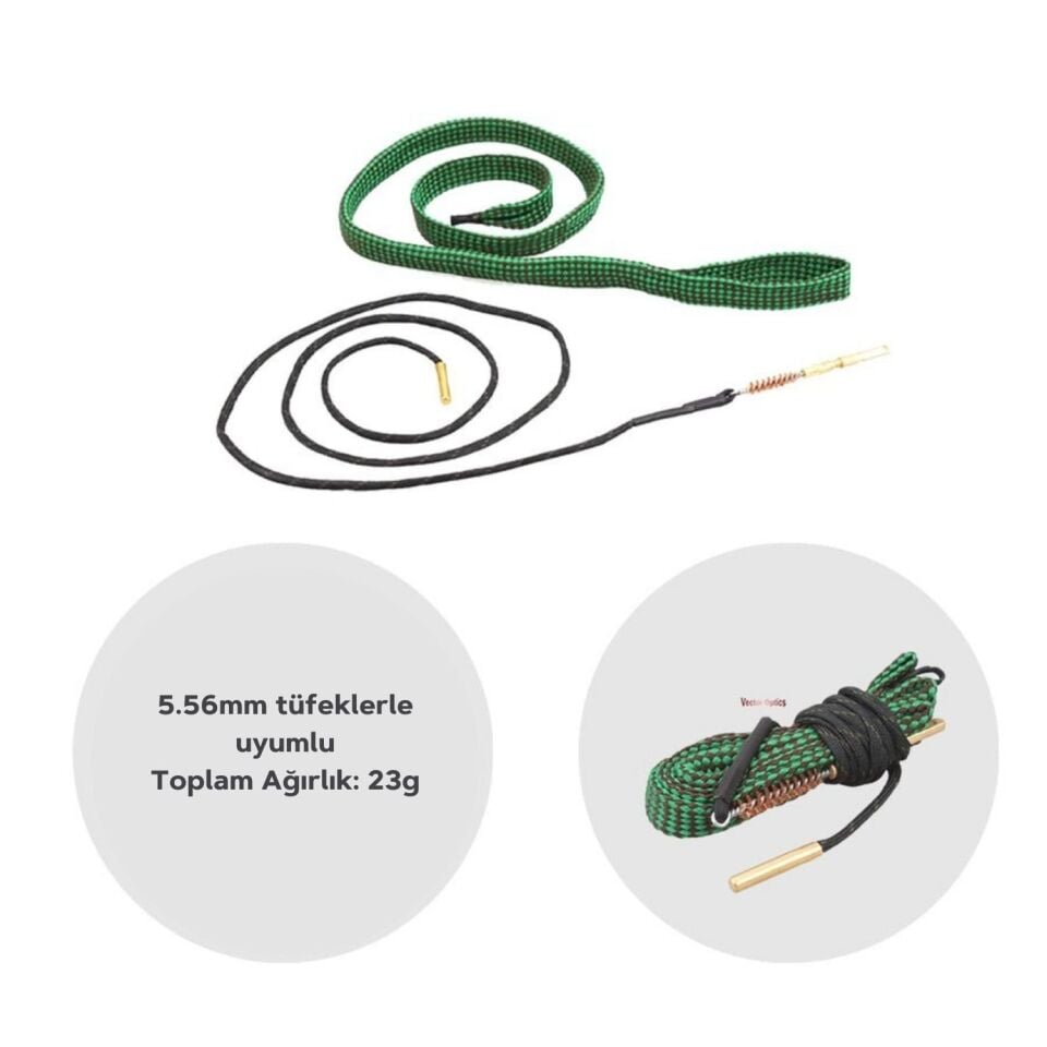 .223/5.56 BoreSnake Namlu Temizlik için IP HARBI - SCCK-02