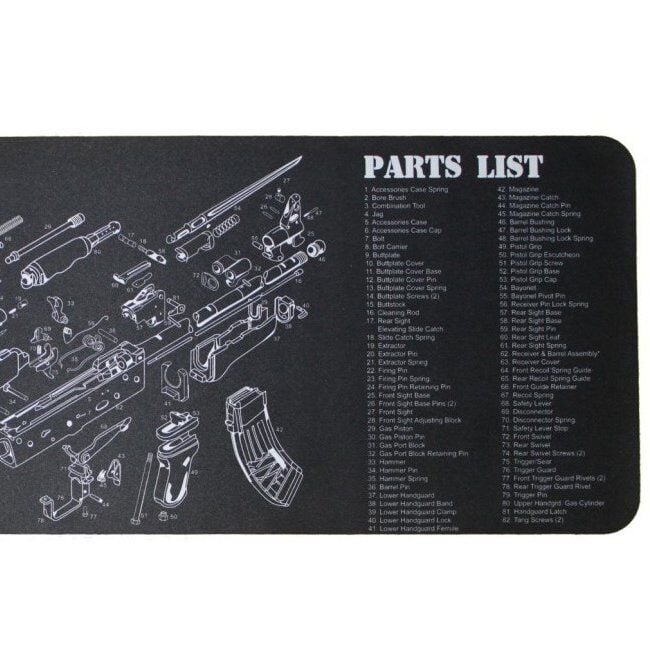 AK47 Tüfek Temizleme Servis Altlığı (Bench Mat)