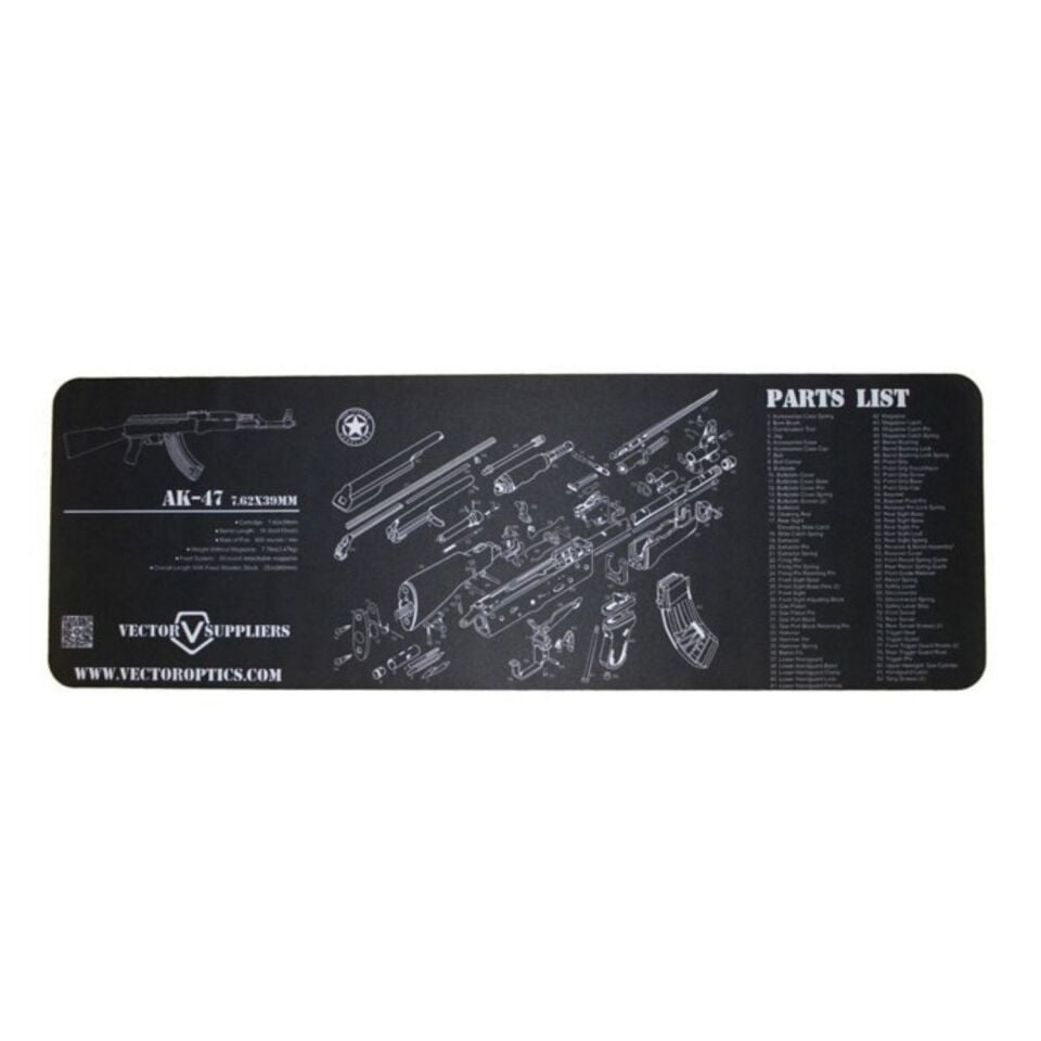 AK47 Tüfek Temizleme Servis Altlığı (Bench Mat)