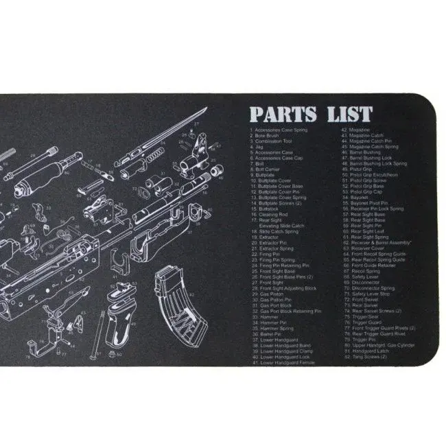Vector GunPany AK47 Tüfek Temizleme Servis Altlığı (Bench Mat) SCBM-04