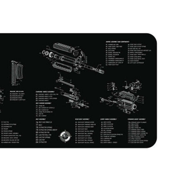 AR15 Tüfek Temizleme Servis Altlığı (Bench Mat)