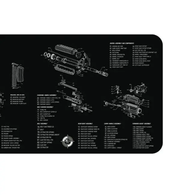 Vector GunPany AR15 Tüfek Temizleme Servis Altlığı (Bench Mat) SCBM-01