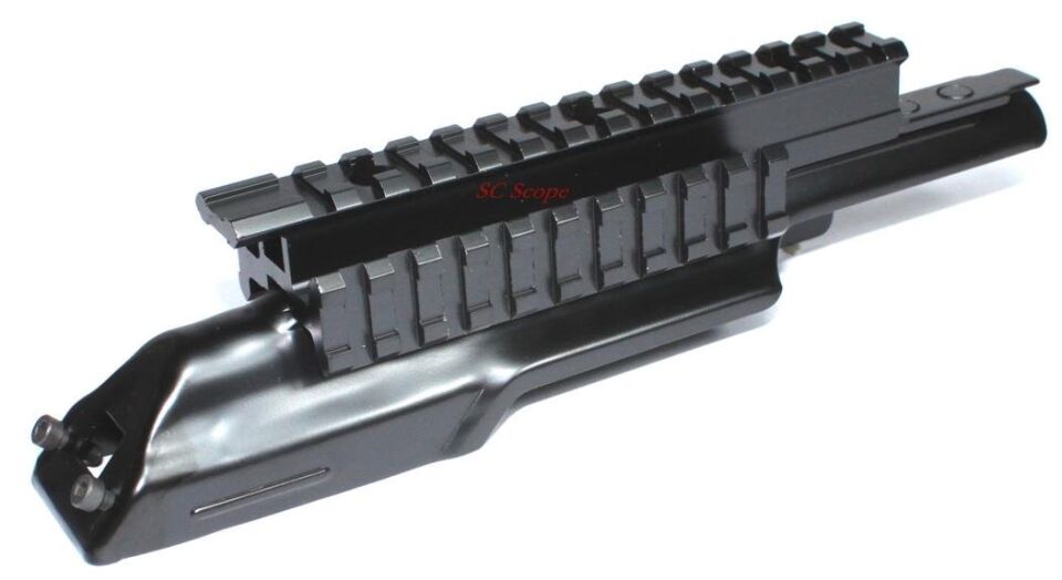 AK47 AK74 üst kapağa monte 3'lü ray sistemi