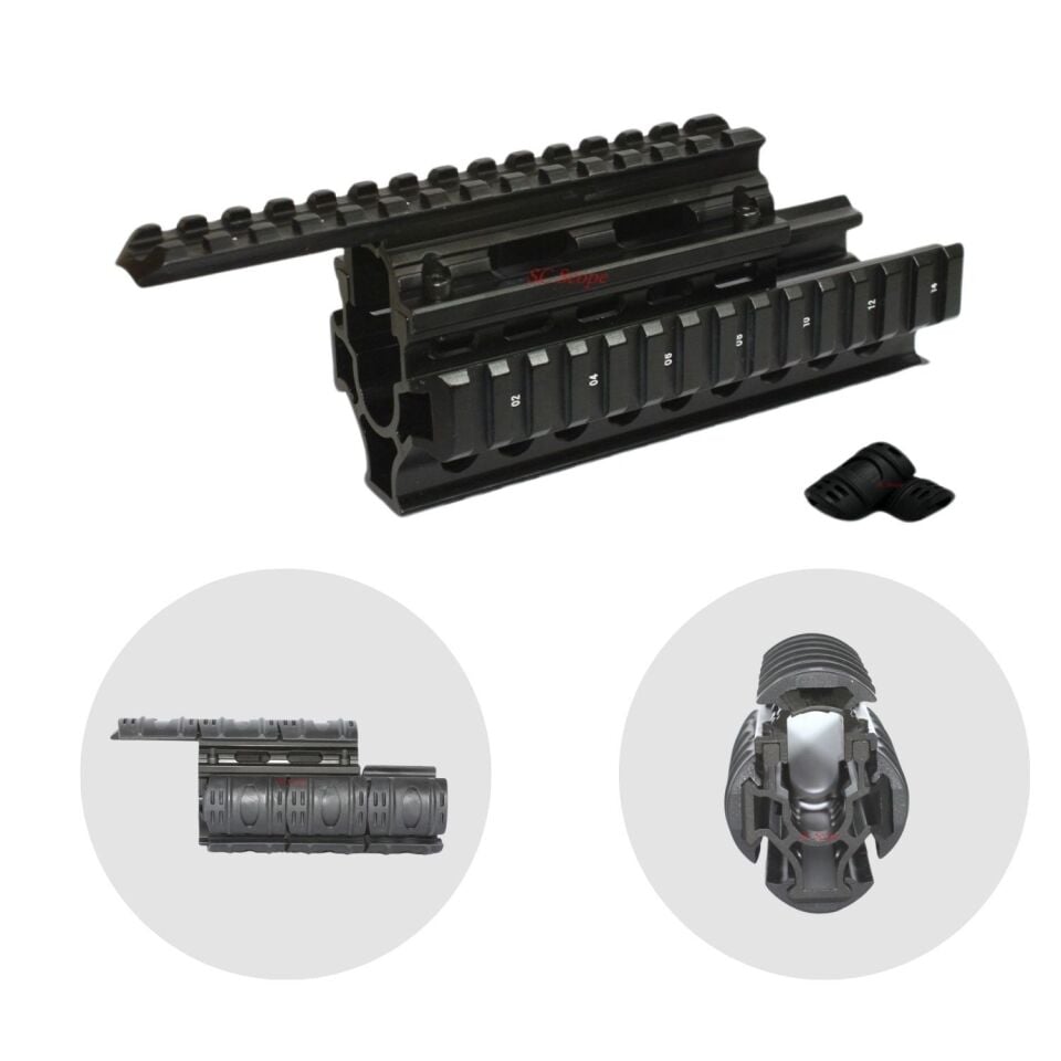 AK47 AK74 Picatinny El Kundağı RAY SISTEMLI