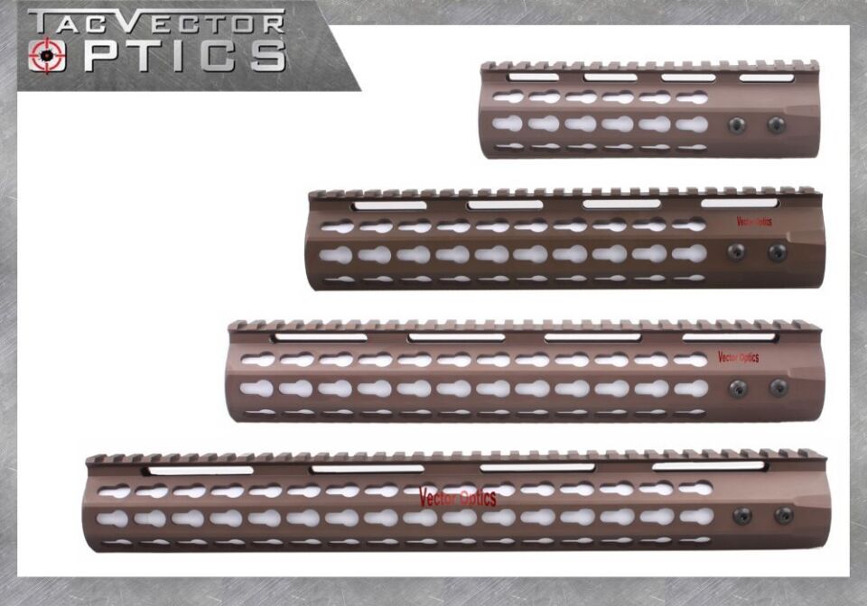 Gen III Slim 10'' 261mm KeyMod Metal El Kundağı BRONZ