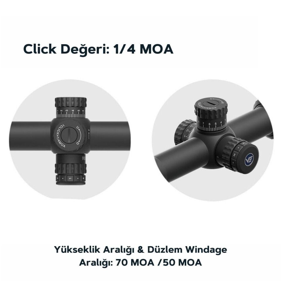 Vector Optics 30mm Sentinel GenII 4-16x50 SFP Tüfek Dürbünü SCOL-59