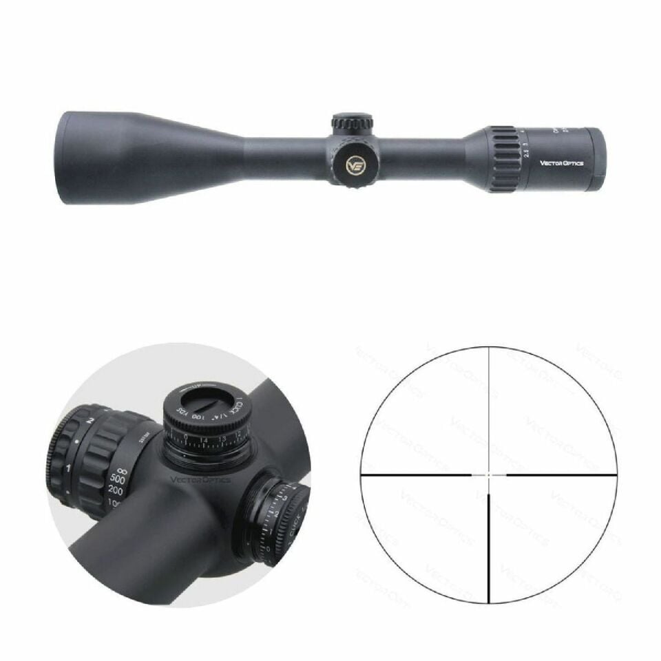 Vector Optics Continental x6 2.5-15x56 G4 Hunting Tüfek Dürbünü SCOM-38