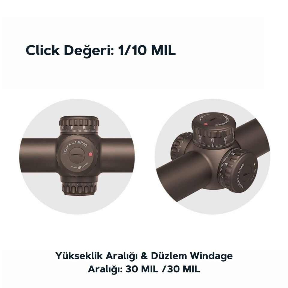 Vector Optics Continental x10 1-10x28ED FFP 34mm Cayote LPVO Scope SCFF-68