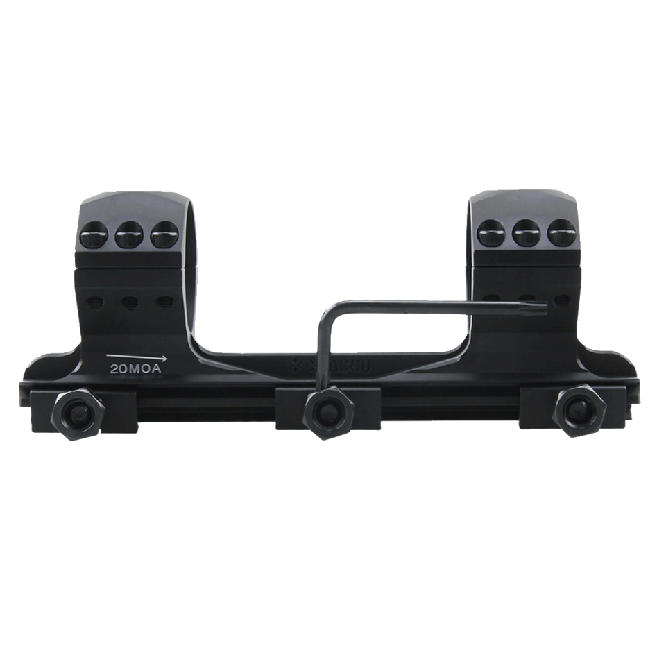 Vector Optics X-Accu 34mm Orta Profil Tek Parça 20MOA Picatinny Montajı
