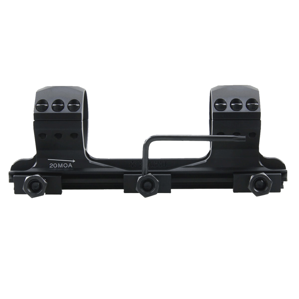 Vector Optics X-Accu 34mm Orta Profil Tek Parça 20MOA Picatinny Montajı