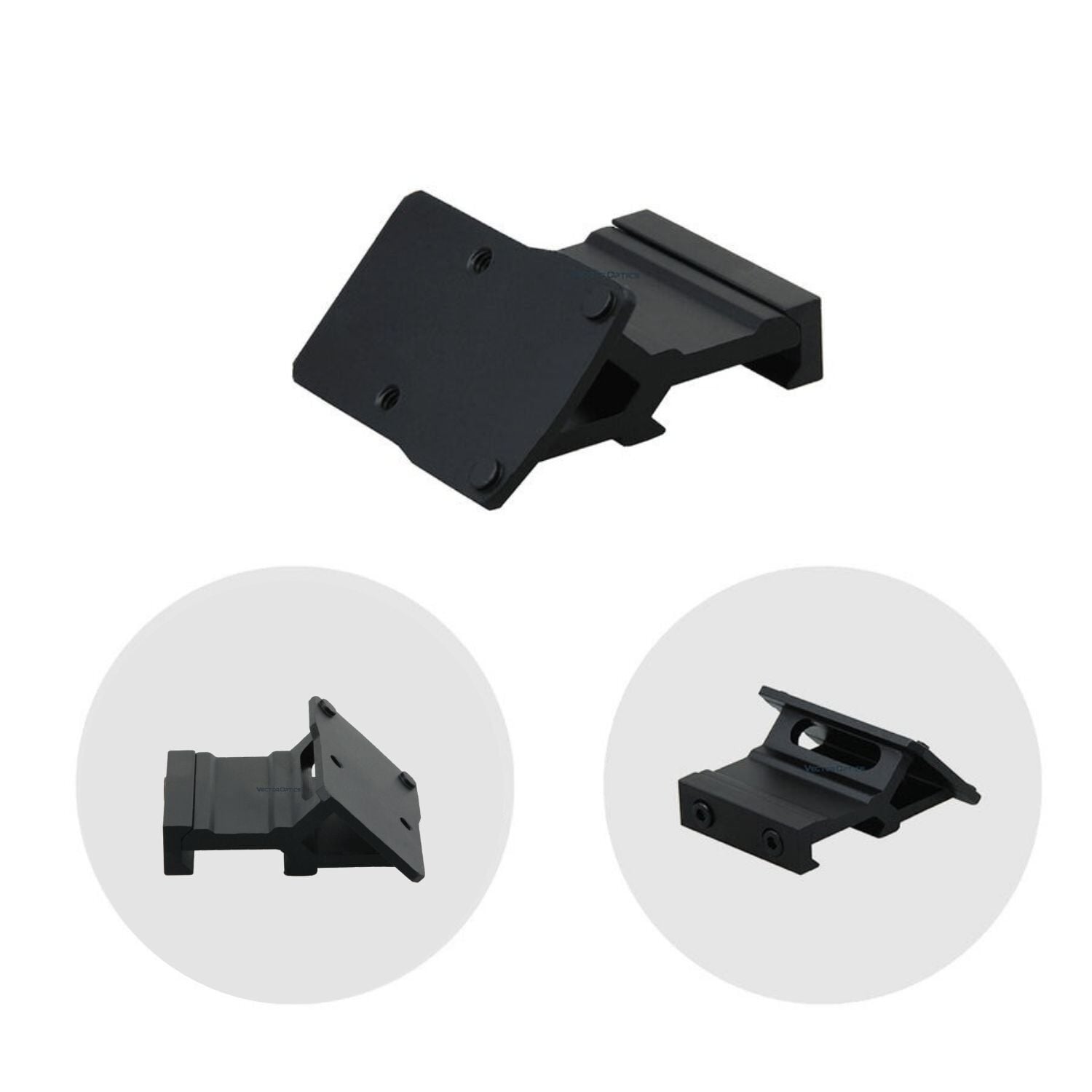 MOJ Red Dot Sight Offset Picatinny Mount SCFRM-02