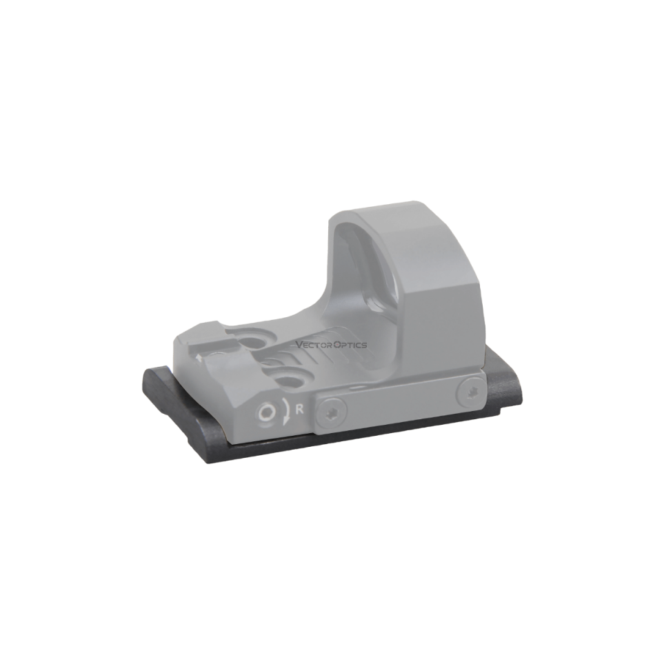 MOS to MAG RMS Footprint Pistol Red Dot Steel Adapter