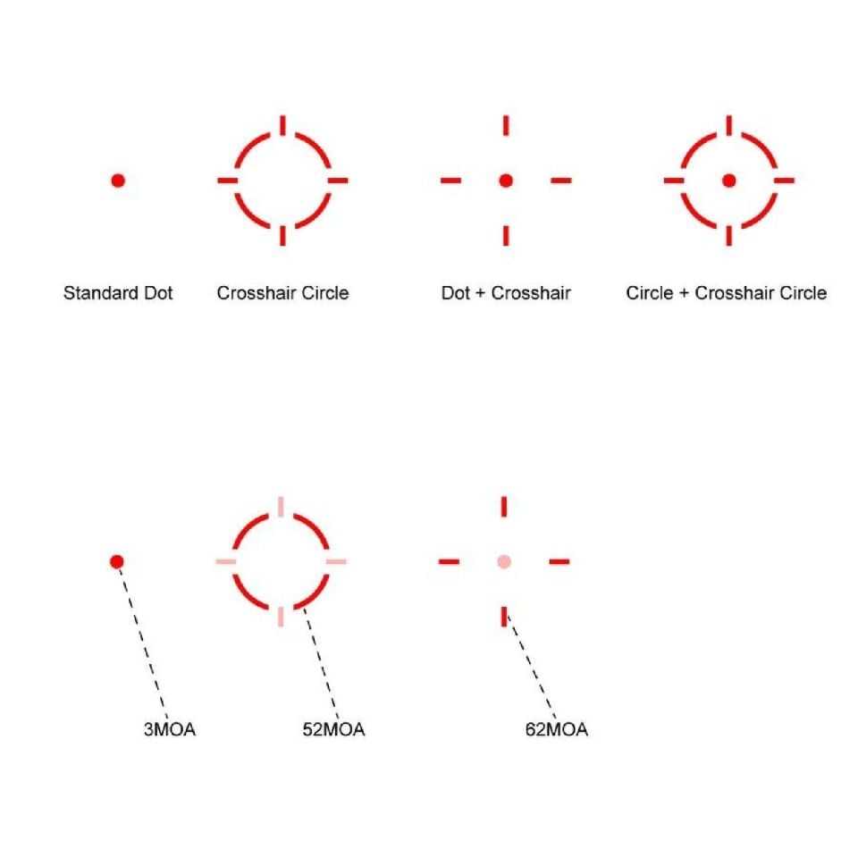 Vector Optics Frenzy Plus 1x31x26  Multi-Reticle