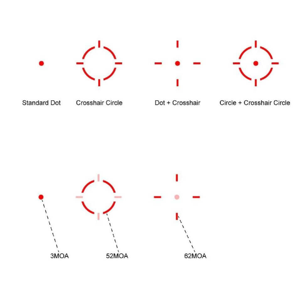 Vector Optics Frenzy Plus 1x31x26, XL Ekran, Auto ON/OFF, Çoklu Nişangah, REDDOT (Pilli Versiyon) SCRD-M67