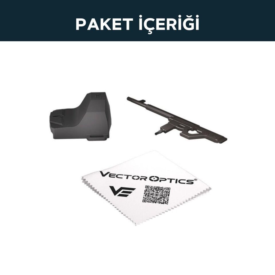 Vector Optics Frenzy-S GenII 1x17x21 3MOA Auto ON/OFF, RMS Ayak Red Dot Nişangah