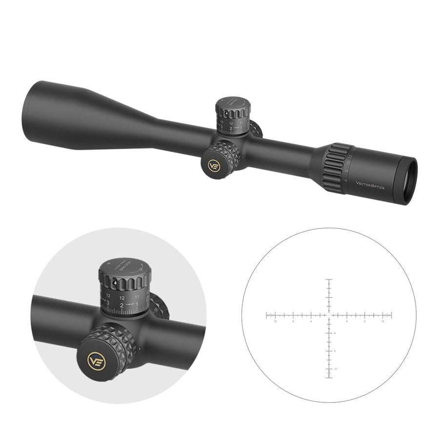CONTINENTAL X8 6-48X56 SFP ED GLASS MOA TACTICAL TUFEK DÜRBÜNÜ