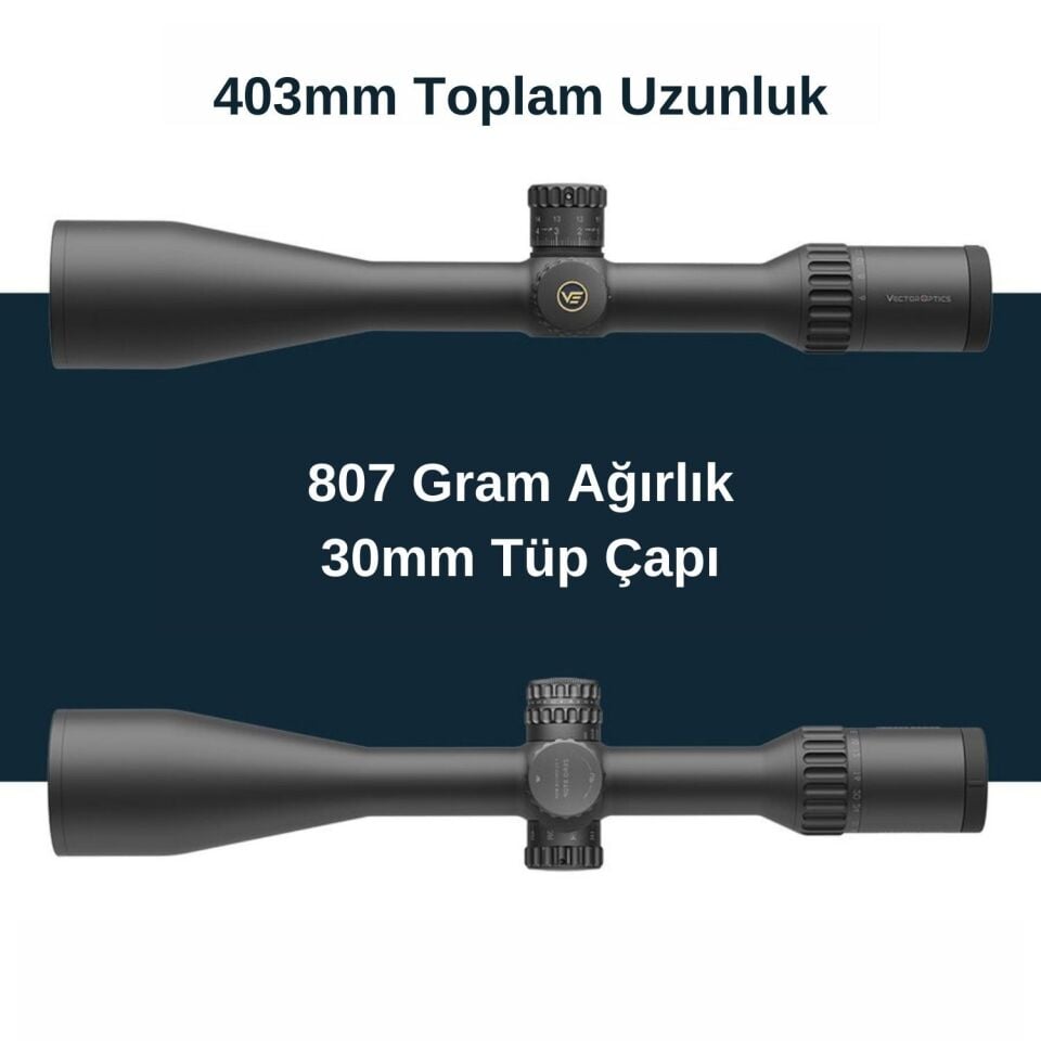 CONTINENTAL X8 6-48X56 SFP ED GLASS MOA TACTICAL TUFEK DÜRBÜNÜ