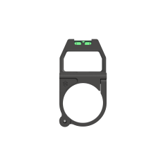 X-ACCU 34mm Dürbün için KULE OKUYUCULU TERAZI Quick-flip Turret Mark Magnifier Mount Ring with Level Bubble SCTR-02