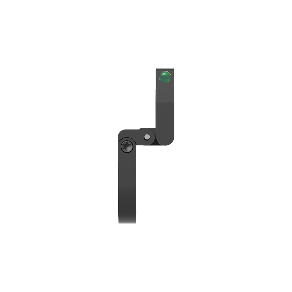 X-ACCU 34mm Dürbün için KULE OKUYUCULU TERAZI Quick-flip Turret Mark Magnifier Mount Ring with Level Bubble SCTR-02