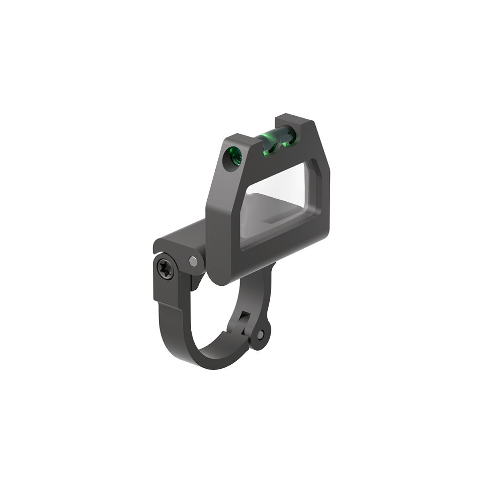 X-ACCU 30mm Dürbün için KULE OKUYUCULU TERAZI Quick-flip Turret Mark Magnifier Mount Ring with Level Bubble SCTR-01