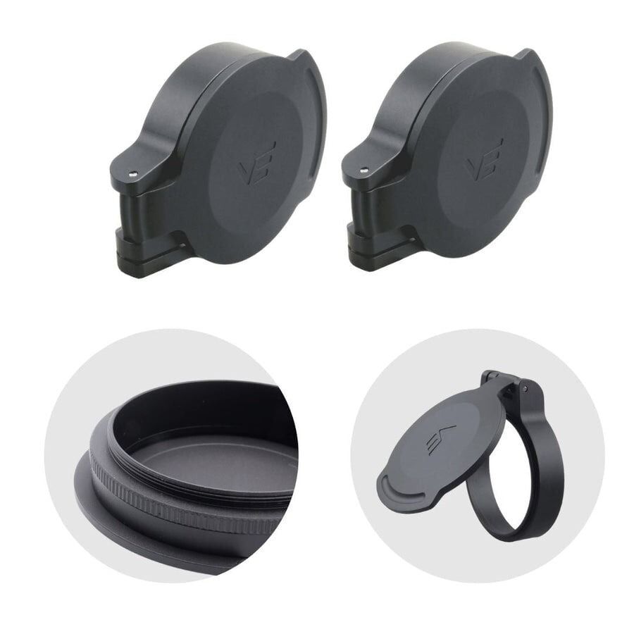 Vector Optics 56mm Kafa Continental Dürbün için Alüminyum Flip-Up Ön Kapak SCFC-M56