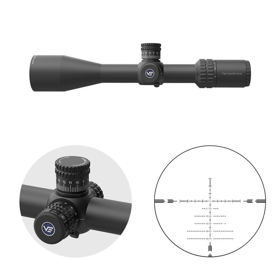 SCOL-57 // Vector Optics Orion ProMax 3-18x50HD SFP Tüfek Dürbünü