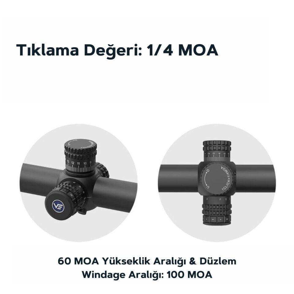 SCOL-57 // Vector Optics Orion ProMax 3-18x50HD SFP Tüfek Dürbünü