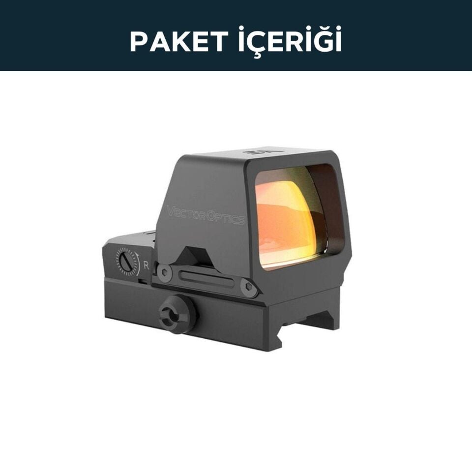 Vector Optics Frenzy Plus 1x22x32 QD Reflexvisier 6MOA Auto ON/OFF Red Dot Nişangah