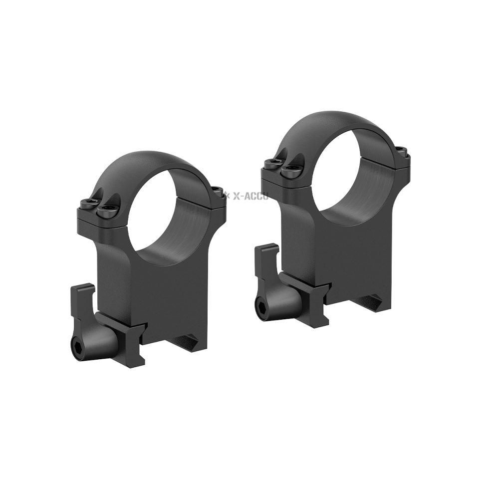 30MM STEEL HIGH QD WEAVER RINGS - 30MM CELIK YUKSEK BOY 21MM AYAK XASR-SQ13