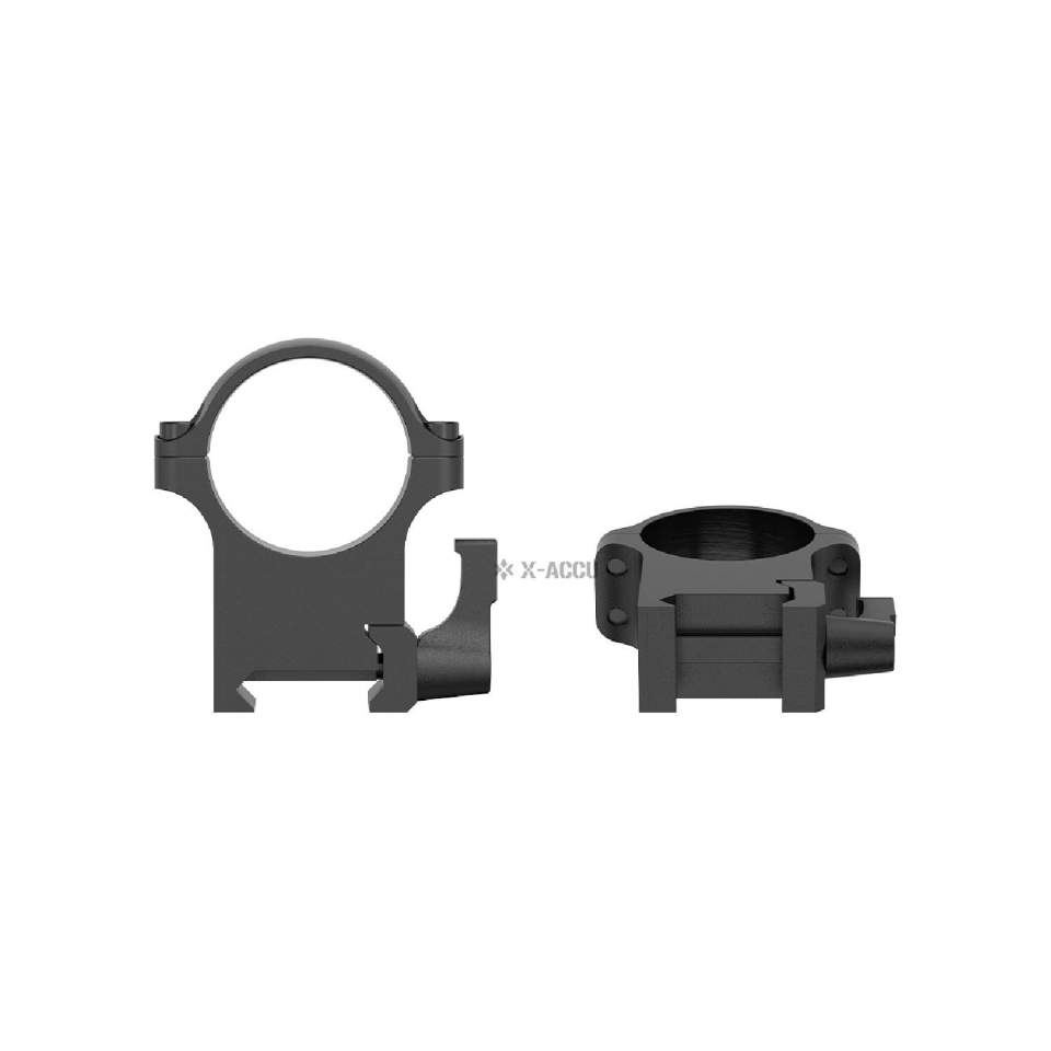 VectorOptics 1,25'' Çelik Dürbün Montaj Ayağı 30mm ORTA Profil  1,25'' STEEL RINGS - XASR-SQ11
