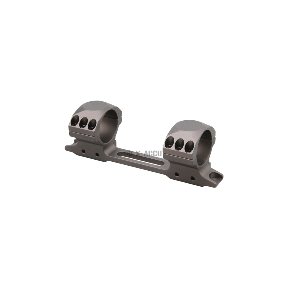 X-ACCU 30mm Medium Profil TEK PARCA  FDE COYOTE 11mm DOVETAIL Ray için Dürbün Ayağı XASR-F3100