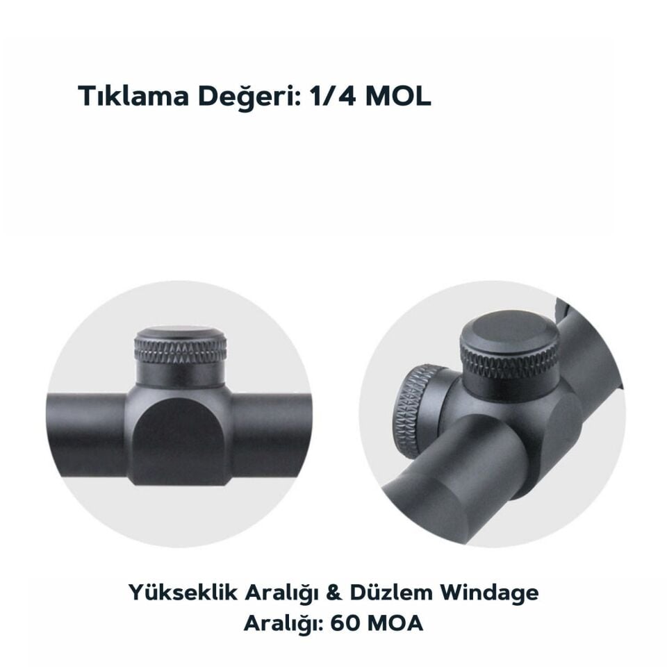 Vector Optics MATIZ 3-9X50 1'' SFP Tüfek Dürbünü SCOM-28