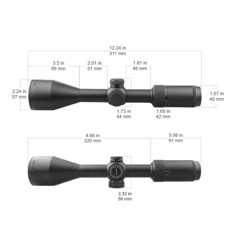 Vector Optics MATIZ 3-9X50 1'' SFP Tüfek Dürbünü SCOM-28