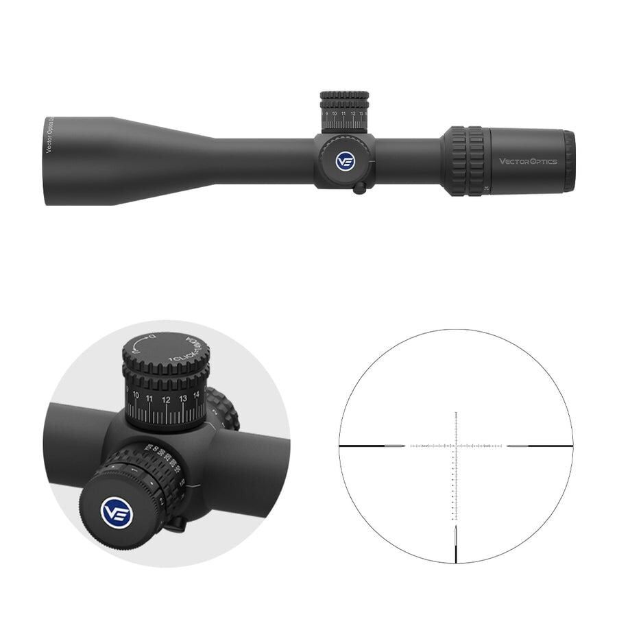 Vector Optics ORION PRO MAX 6-24X50 FFP Tüfek Dürbünü SCFF-44