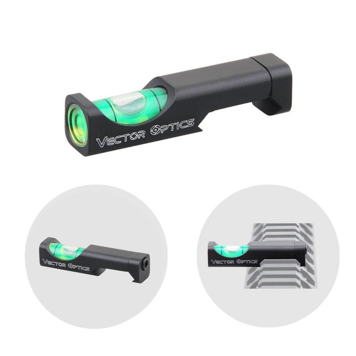 X-ACCU  Tüfek Su Terazisi ACD Pikatini 21mm ray montajlı SCACD-20